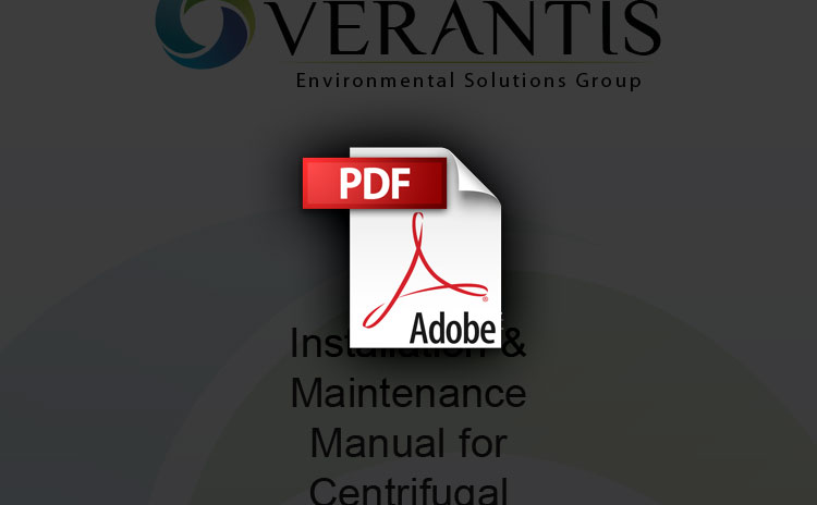 Verantis FRP Fan Installation and Maintenance Manual