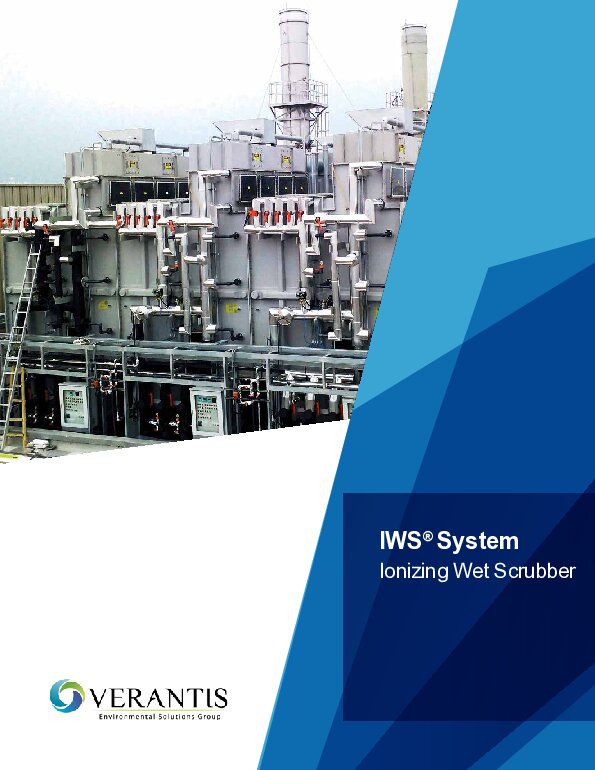 Ionizing Wet Scrubber (IWS)
